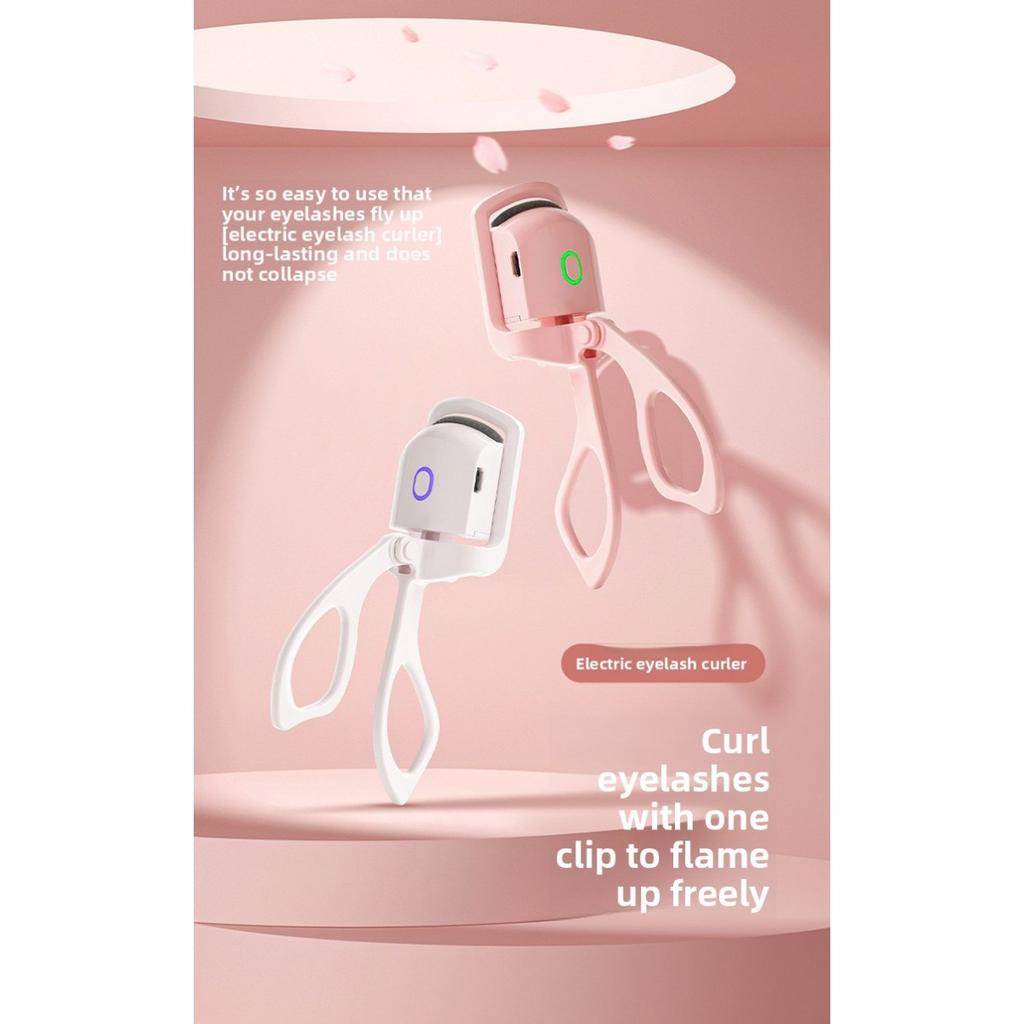 Durable Household Electric Eyelash Curler, Beauty Eye Instrument, Eyelash Makeup Tool, Electric Clip Heating Eyelash Curler - Quickly Curl Eyelashes