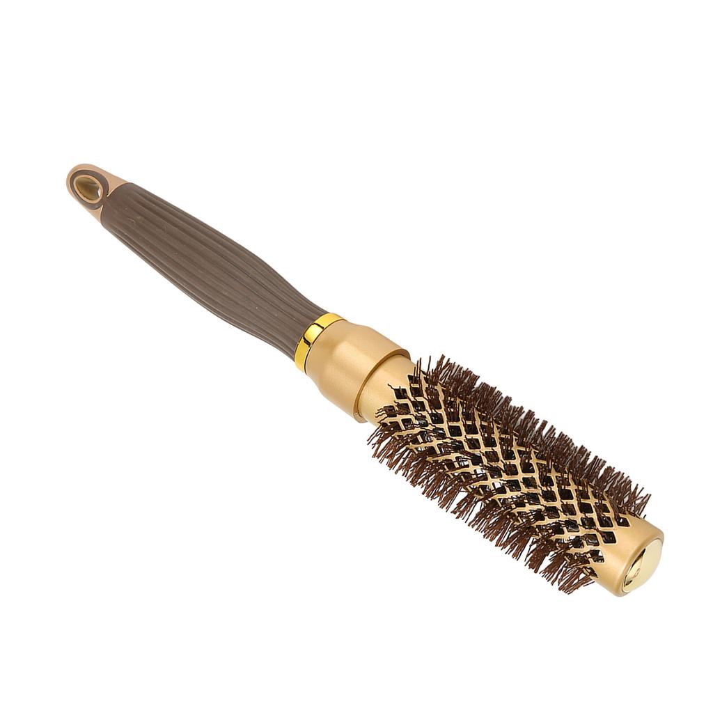 Round Hair Brush Fast Drying Prevent Static Negative Ion Round Blow Dryer Brush with Aluminum Handle for Salon and Home