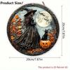 Dekoracja ścienna na Halloween Żelazny Znak Artystyczny z Blachy do Domu Kawiarni