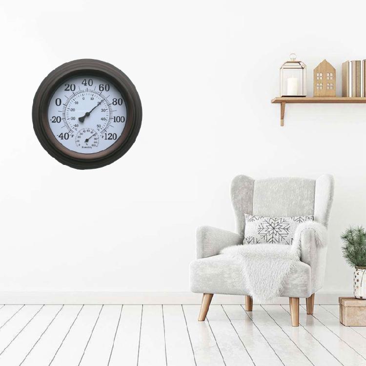 Indoor Outdoor Thermometer Wall Thermometer Hygrometer Wireless Large Number