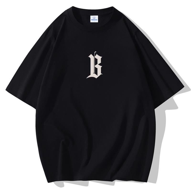 Big Z T Shirts for Men Short Sleeves O-neck Cotton Casual Man's Tee