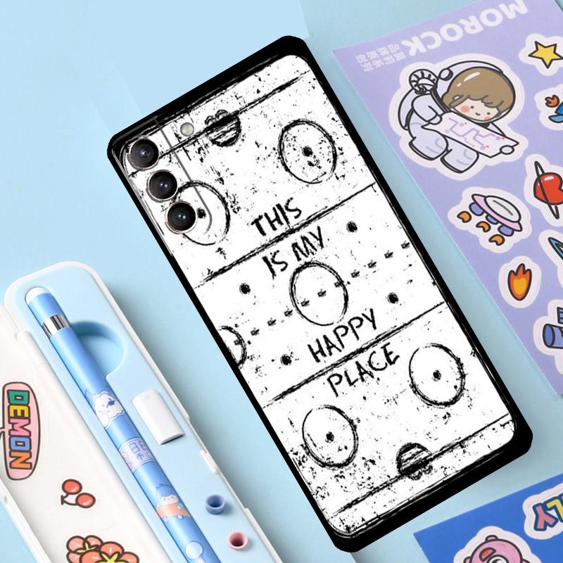 

Hockey Is Life Case For Samsung Galaxy S25 Ultra S21 S22 S20 S24 S23 Ultra S9 S10 Plus S25 FE Cover Coque Galaxy S25
