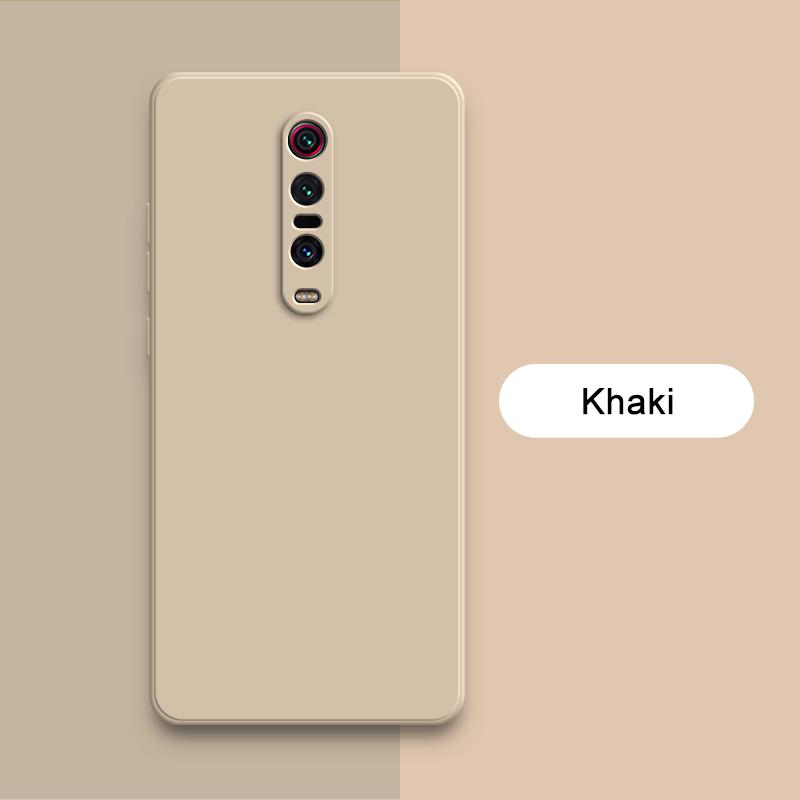 

Квадратний рідкий силіконовий чохол для Xiaomi Mi 9T Redmi K20 Pro Camera Lens Protective Soft Cute Phone Back Cover Mi9T 9TPro Xiaomi Mi 9T хакі