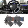 For Honda Civic 8th MK8 2005 2006 2007 2008 2009 2010 2011 Hand Stitched Perforated Leather Car Inner Steering Wheel Cover Trim
