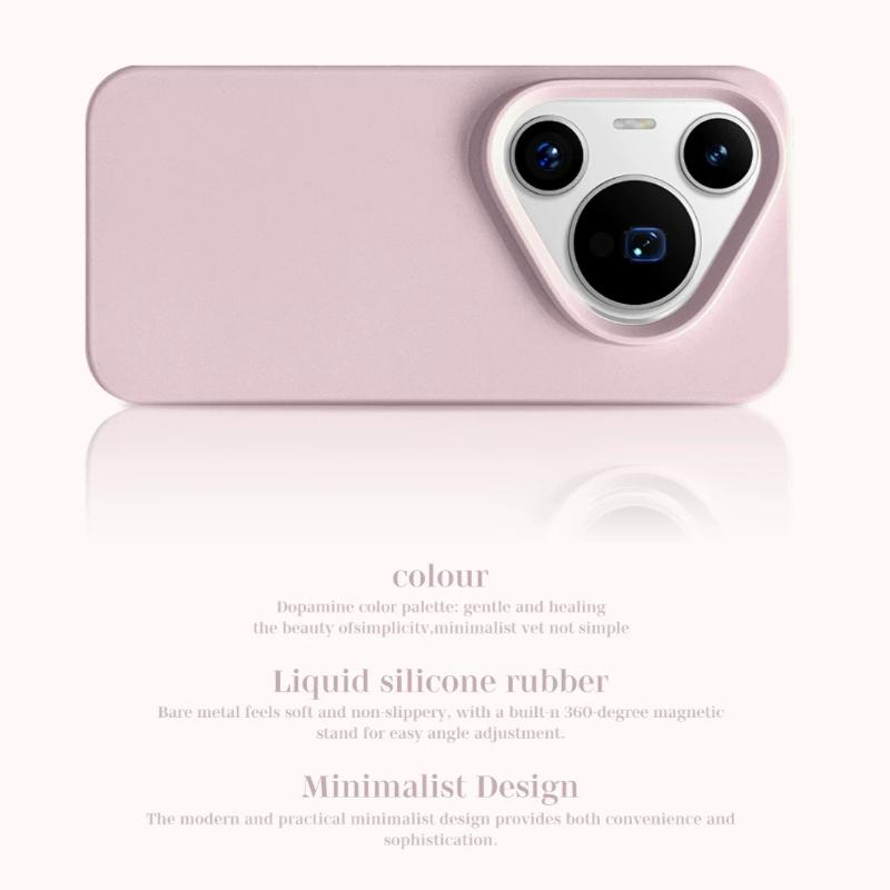 For Huawei Pura 90 Pro Max Case New Liquid Silicone Anti Fingerprint Protect Case For Huawei Pura 90 Pro Shell Shockproof Bumper