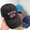 Norway Ro Row Norge Norwegian Flag Unstructured Baseball Caps Distressed Washed Soccer Sun Cap Unisex Women Outdoor Adjustable Hats