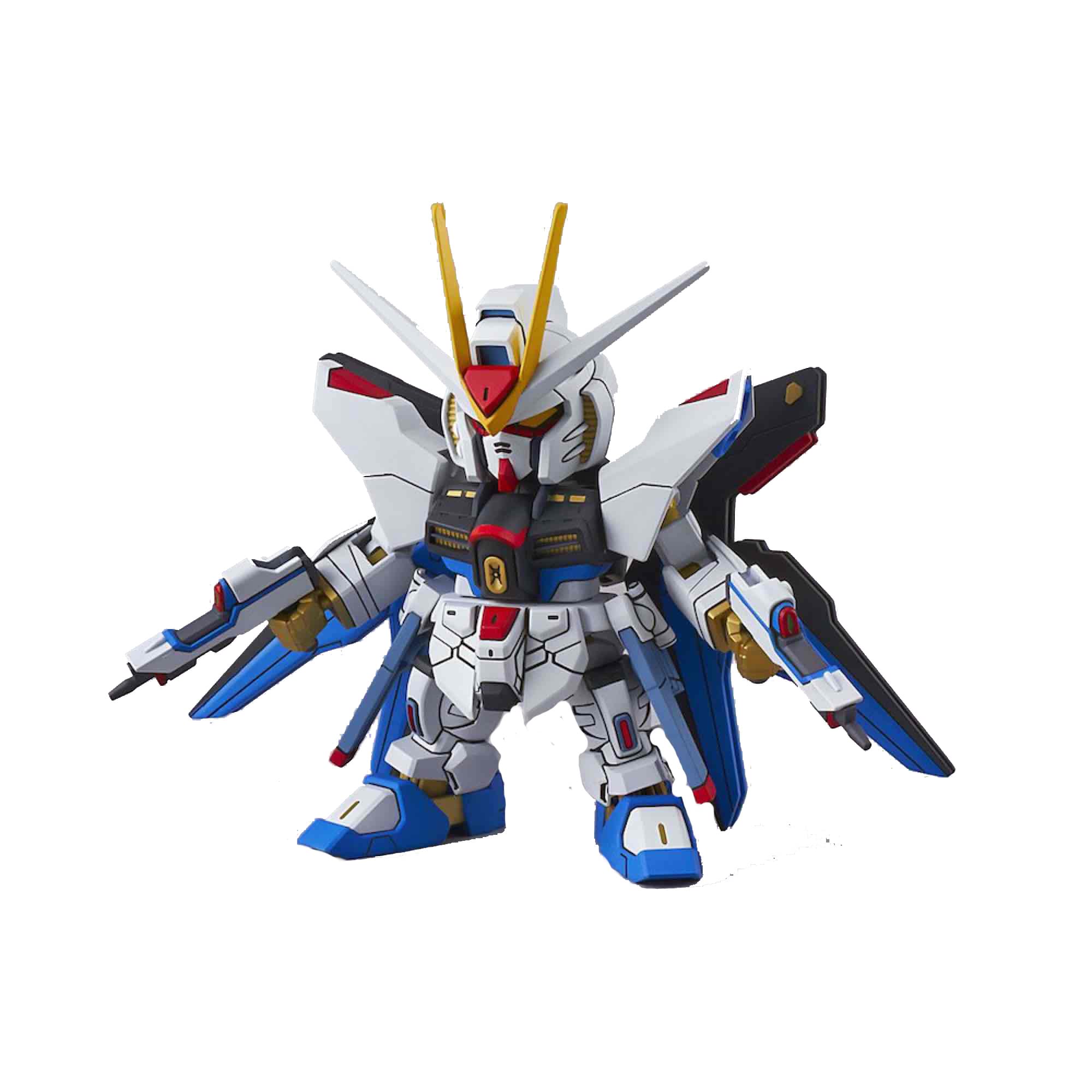 

SD Gundam EX Standard Мобильный доспех Gundam SEED DESTINY Strike Freedom Gundam Пластиковая модель Предварительно окрашенная