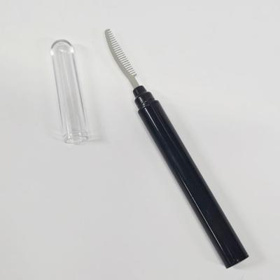Eyelash and Eyebrow Comb Brush with Lid [WFG06TK_250918]