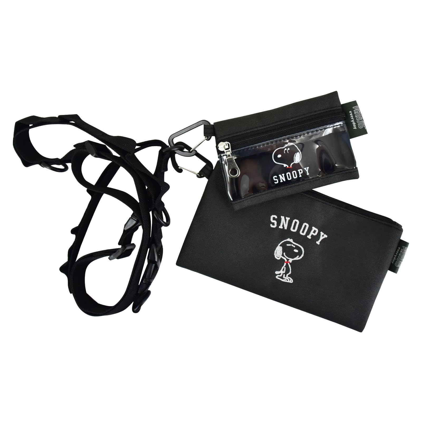 

Double Water Small Item Loop Daisy High School Character Charcoal Gray [Snoopy] Pouch, Repellent, Case, Carabiner, Rope, Chain, Women s, Men s,