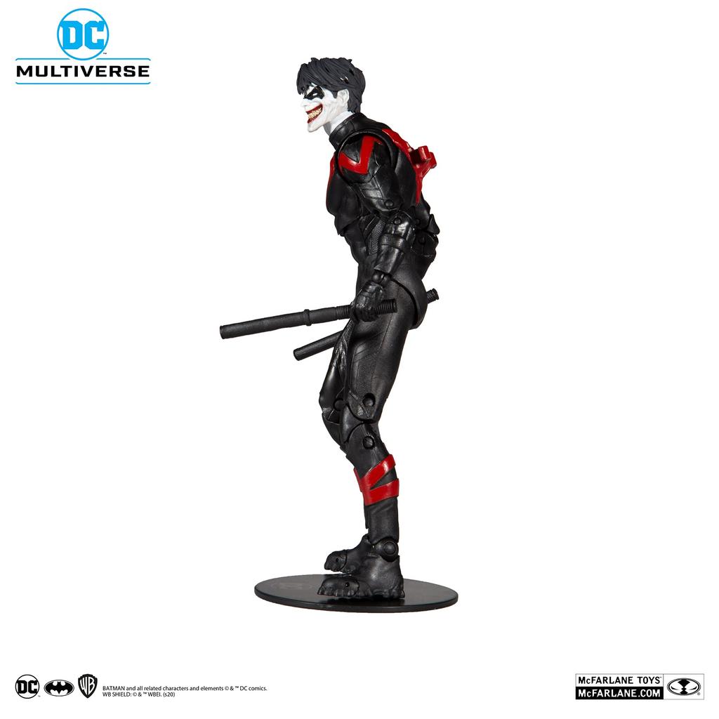 McFarlane Toys DC Comics DC Multiverse Nightwing Joker de 7 inch figurină de acțiune negru [Comic/Familia Morții] #050