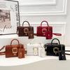 Chic And Versatile Crocodile Texture Handbag For Women With Simple Urban Style