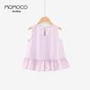 MOMOCO Girls' Korean Style Babydoll Top