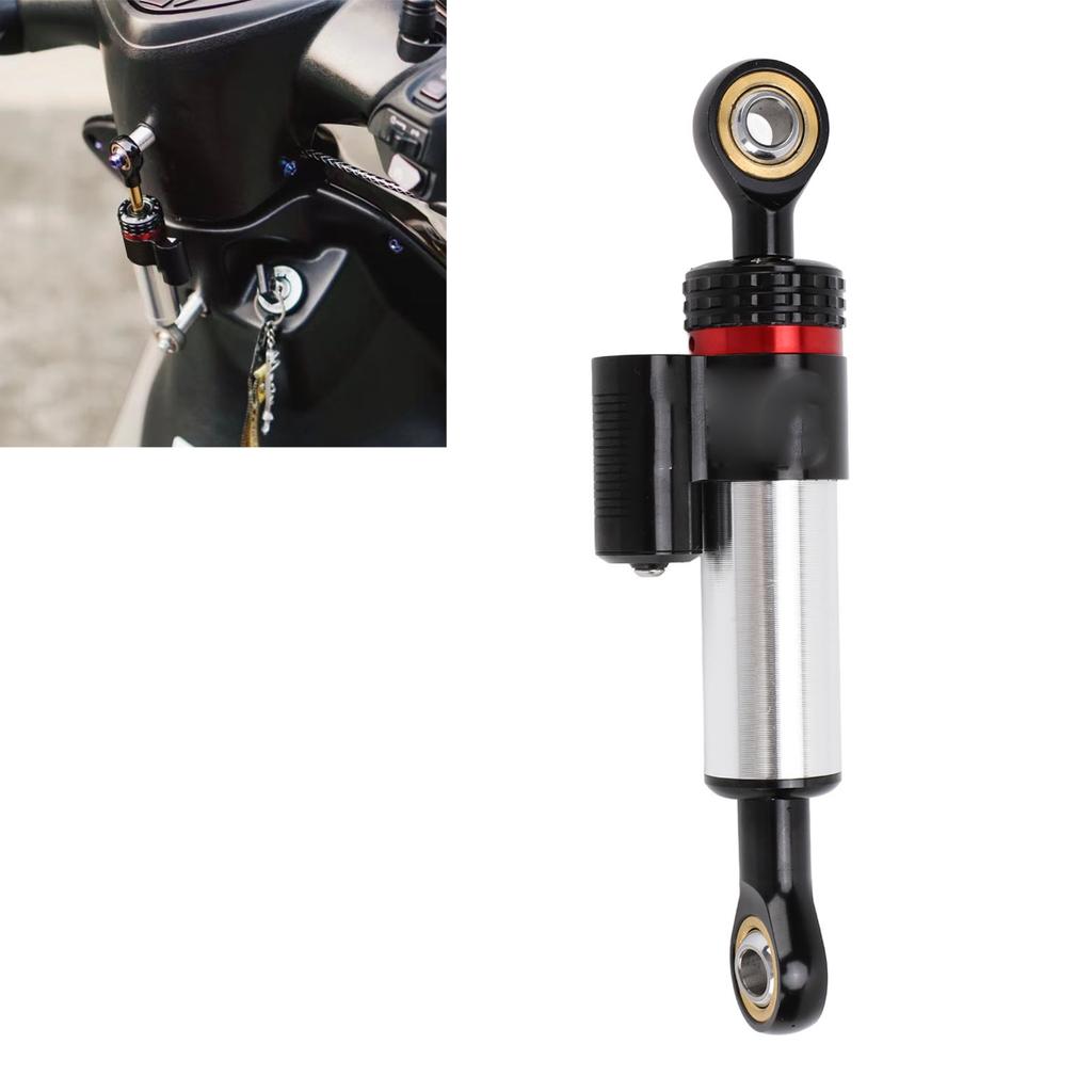 Motorcycle Steering Damper Aluminum Alloy Anodized Directional Steering Damper Bracket for 125 150 Scooter