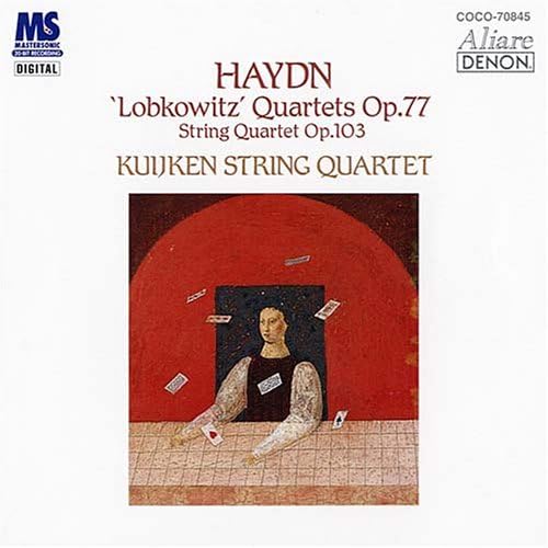 

CD QUIKEN QUARTET; HAYDN - Haydn: Lobkowitz Quartet COCO70845 Japan ObiClassical Used