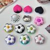Korean 3D Silver Floral Magnetic Phone Holder for MagSafe - Strong Desktop Grip