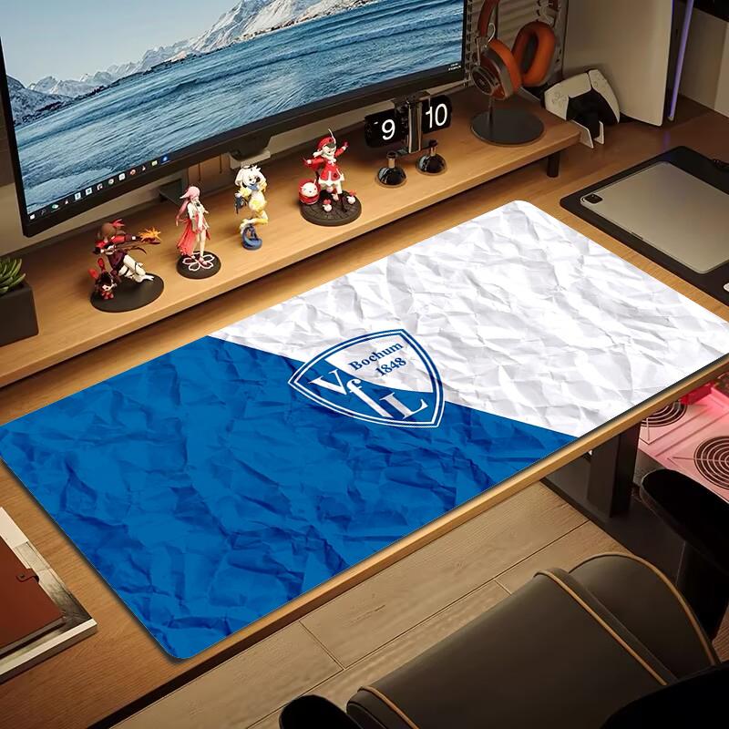 VfL Bochum 1848 Mouse Pad Large Gaming Table Cushion Non-slip Laptop Tablet Big Mousepad XXL Mat Mini PC Playmat With Lock edge_xia