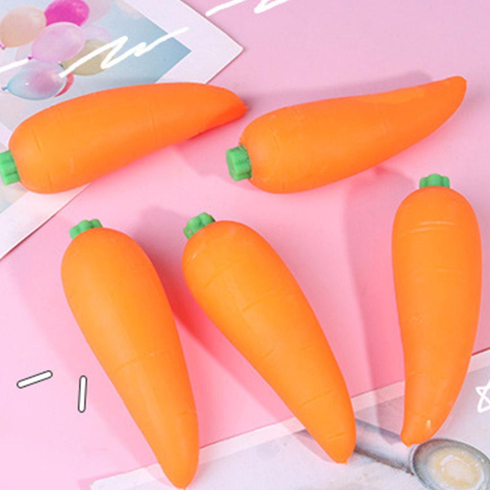 Knödel Squishy Spiele Wurst Karotte Gemüse Riesiges Stressspielzeug Sensorischer Spaß für Kinder Jugendliche & Erwachsene Skateboard Quetschknödel