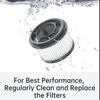 Washable Front and Rear HEPA Filter for Dreame T10 /T20/ T20 Pro/T30/ T30 Neo/R10/R10 Pro/ R20/ for Xiaomi G9/G10 Parts