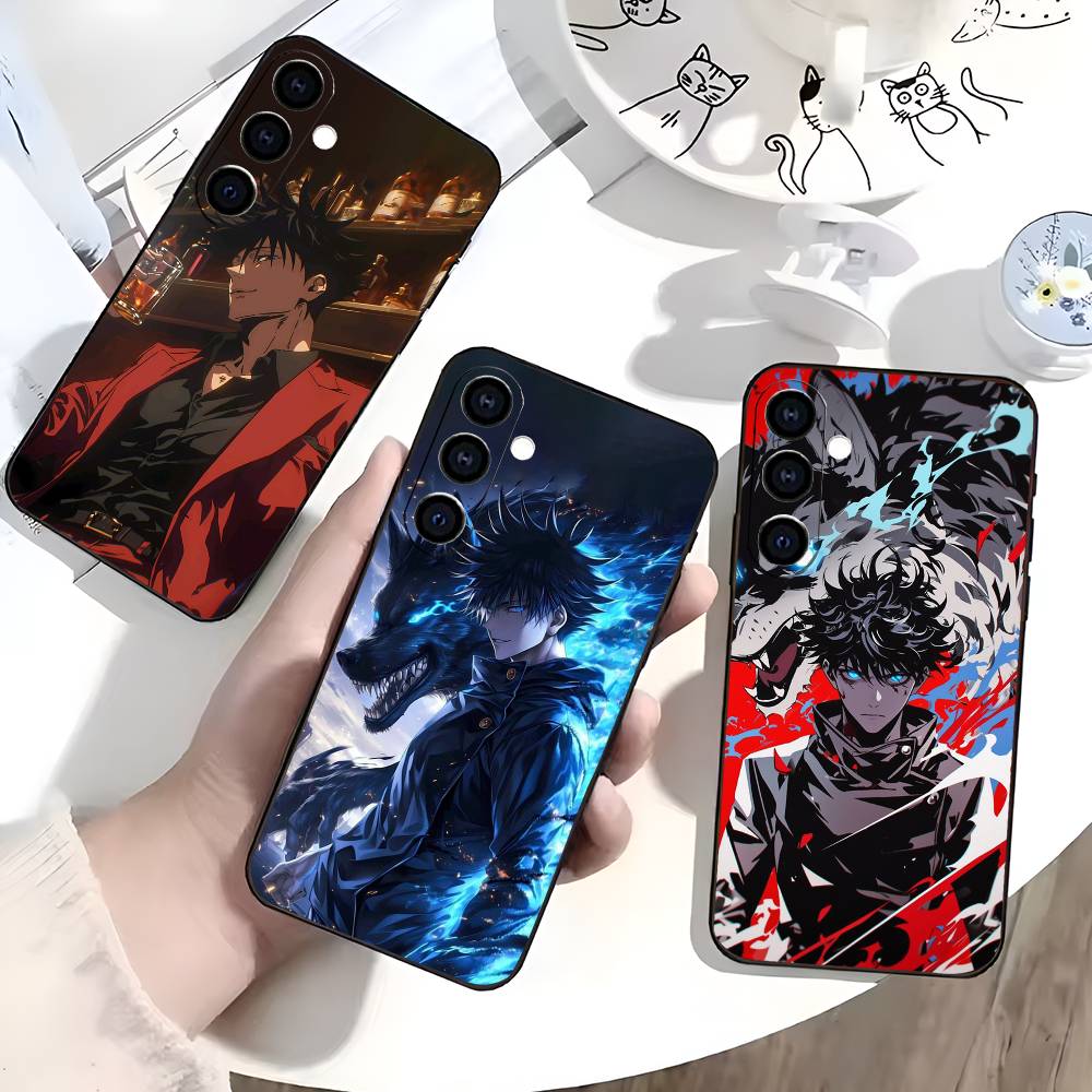 M-Megumi F-Fushiguro Phone Case Silicone Soft For Samsung Galaxy A73,A72,A71,A70,A53,A52,A51