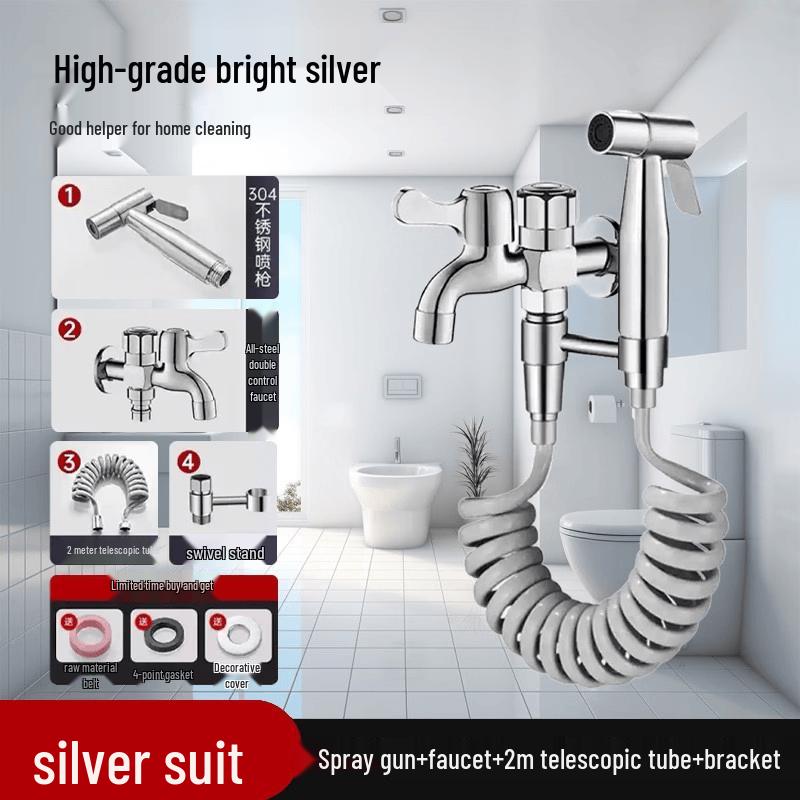 Yuzhuxun HC Wall-Mounted Dual-Outlet Faucet