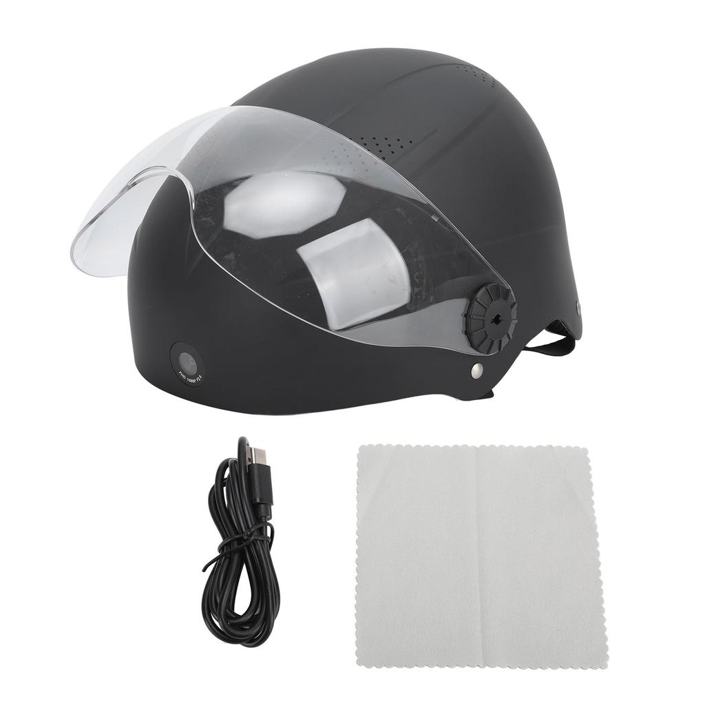 Inteligentny kask rowerowy z magnetycznymi goglami IPX4 1920 x 1080P 3000mAh WiFi Podwójna kamera Bluetooth Kask rowerowy dla mężczyzn i kobiet