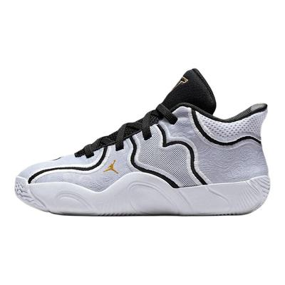 Tatum 3 Comfortable Soft Non-Slip Durable Mid-Top Kids Basketball Shoes Kids Basketball Shoes White IB8153-100