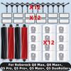 Kompatibel mit ( Roborock Q8 Max, Q8 Max+, Q5 Pro, Q5 Pro+, Q5 Max+, Q5 DuoRoller+ ) Ersatzteile Filter Haupt-Seitenbürste Staubbeutel