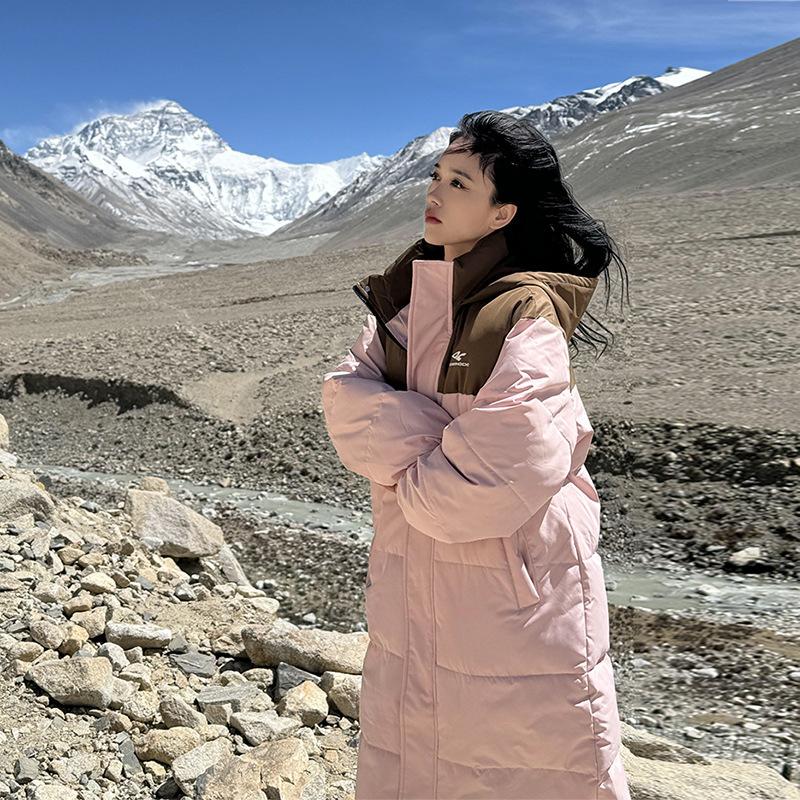 Daunen Baumwollkleidung Damen Winter Neu Paar Student Klein Mittel und Lang Verdickter Mantel