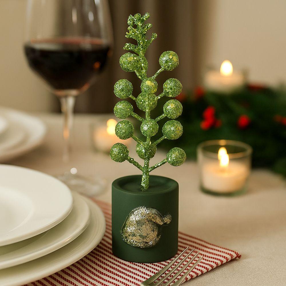 13 Head Christmas Fruit Twig Ornament Sequins Christmas Tree Figurines  Christmas Season