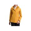 FILA Explorer Fashion Hooded Zipper Design Small Logo Three-In-One Jacket Women jackets Orange Yellow A11W517706F-YE