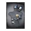 Metal Figure Statue Art Poster High Definition Printing Canvas Painting Prints Couple Sculpture Living Room Home Decor Picture