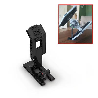 New The Moc Stand For The Space Wars 75300 Imperial Tie Fighter Display Bracket Showing Building Blocks Bricks Diy Model Toys