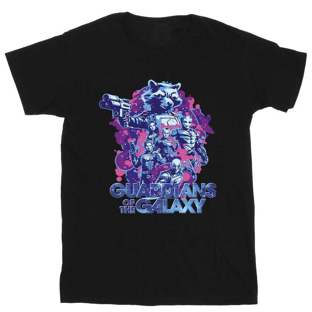 Guardians Of The Galaxy Volume 3 Pojkar Karaktärsposer Bomulls T-shirt