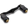HEIGHTEN Reel Handle with 21mm Compatible with and Abu Garcia Baitcasting Gourd Series 85/95mm Knob, 1.5K Carbon, Shimano, Daiwa, Reels, (V2.0-85mm -