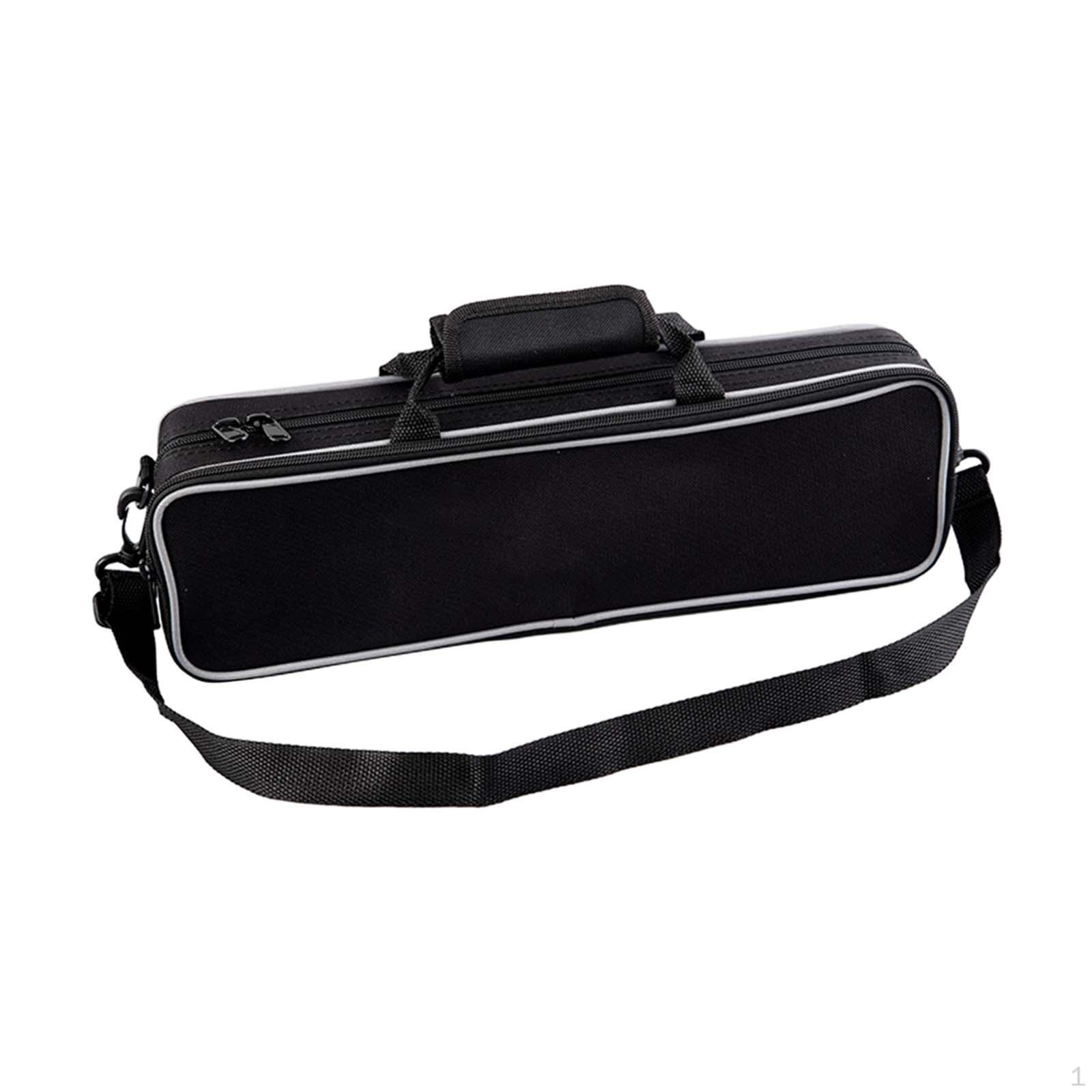 

Сумка-чехол для флейты с 16 отверстиями, износостойкая защита из холста серебряный