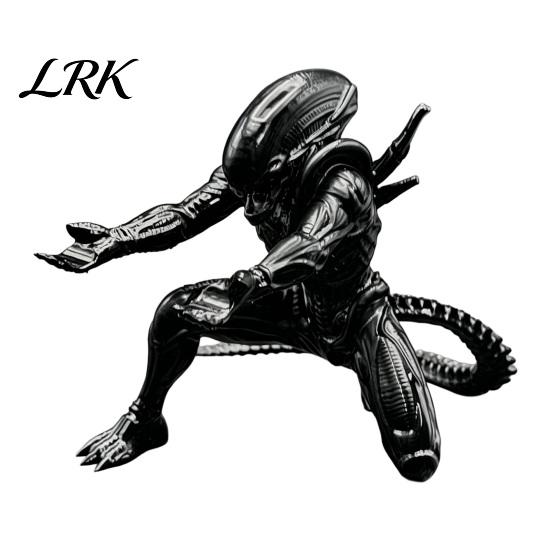 Desk Organizer Alien Pen Holder for Desk, 3D Printed Pencil Display Stand Stand, Kneeing Desktop Home Office Accessories