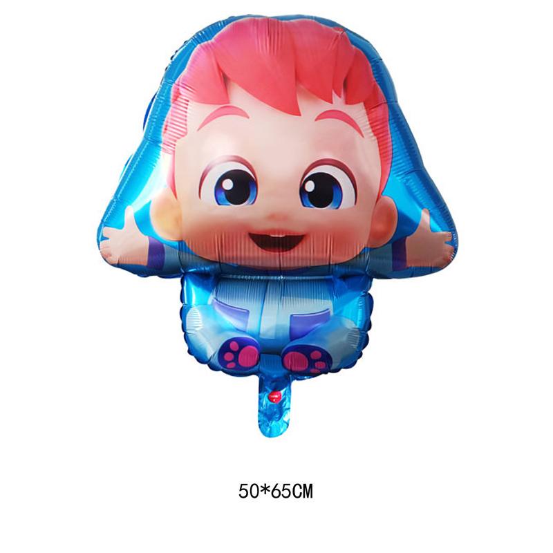 

Cartoon TV Show bebefinnes Foil Balloons Happy Birthday Party Decorations Set for Baby Shower Boy Girl Kids Gift Other