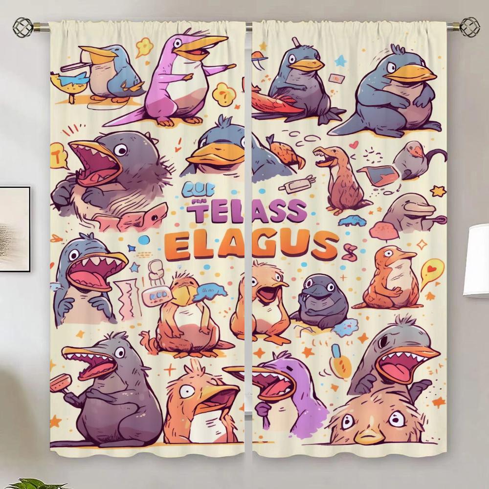 

The Crazy Platypus Cheap Free Shipping Curtains for Living Room Window Blinds Black Out Curtains Blackout Bathroom Curtain Blind W50xH70cmx2pcs-CL