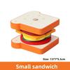 Kids Food Wooden Set With Sandwich And Burger For Interaction Play Learning And