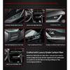 For Peugeot 208 2020 2021 2022 2023 2024 2025 Solf Carbon Fiber Center Console Gear Shift Frame Window Switch Trim Cover Sticker