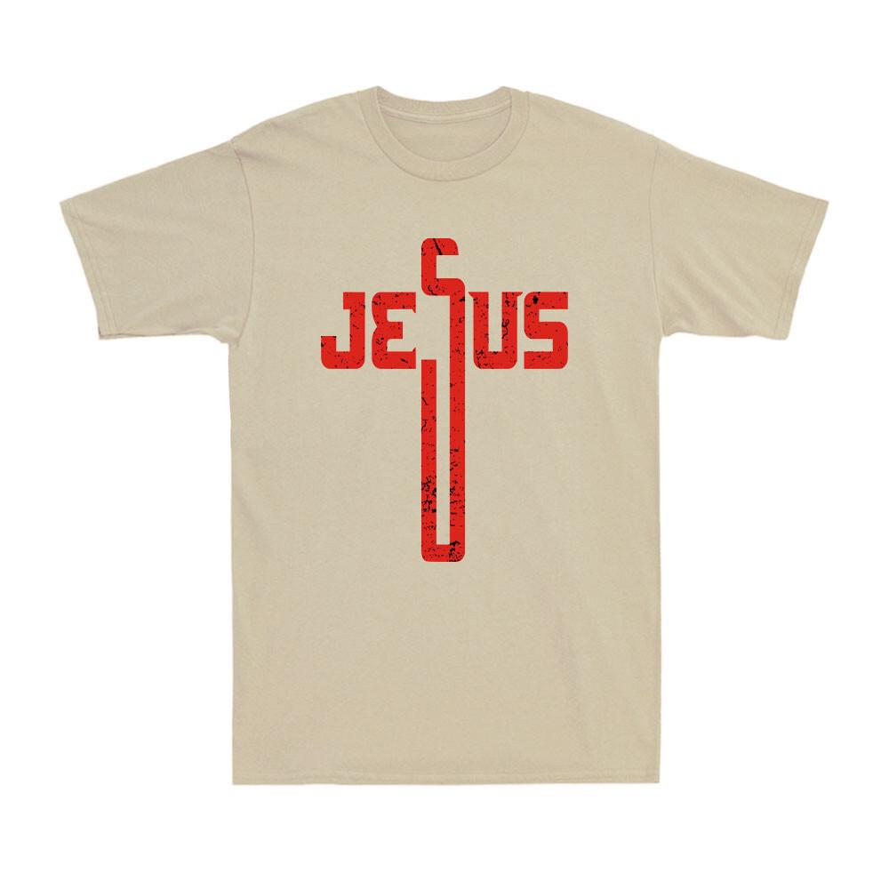 Jesus Cross Tshirt Funny Christian Faith Religious Vintage Unisexs Tshirt