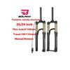 Bolany-Bicycle Front Fork with Barrel Shaft, Air Resilience Suspension, Rear Corolla Structure Design, MTB, 20 In, 24 In