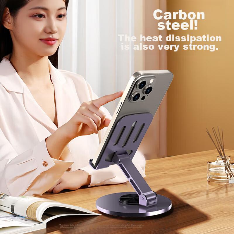 Phone Stand Tablet Lazy Desktop Stand for Huawei Apple Bedside Live Streaming Adjustable Height Rotatable