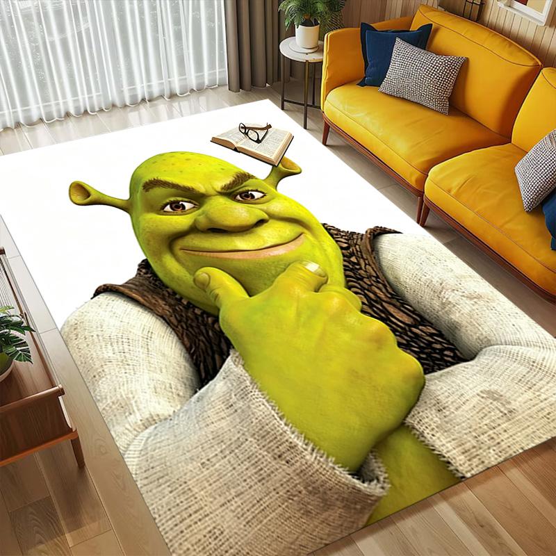 Green Ogre Living Room Nonslip Area Rug Soft Carpet For Bedroom Game Playroom Sofa Office Home Decor Doormat Christmas Gift C926722