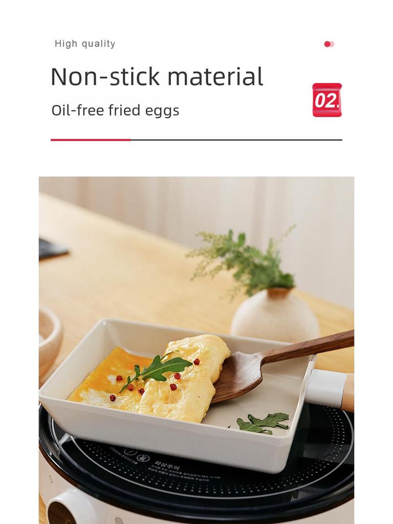 Neoflam Ceramic Non-Stick Frying Pan & Milk Pan for Gas & Induction Cookers