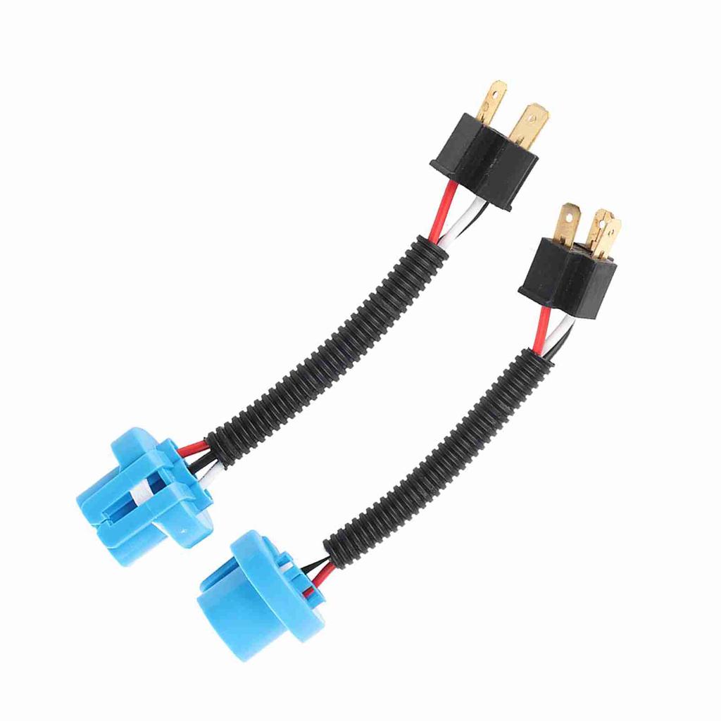 2 Stück 9007 Stecker auf H4 Buchse Scheinwerfer Umrüstkabel Drahtverbinder Adapter