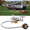 3700W Camping Gas Stove Foldable Stove Burner with Piezoelectric Ignition for Outdoor Backpacking Hi