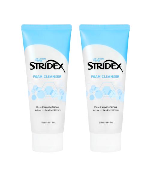 [2PACK] Stridex Cica Hyaluronic Acid Cleansing Foam 150ml