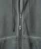 Millo Archive Spread Easy Washed Zip-Up Hoodie [Fade Green]