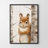 Poster for a Child Squirrel